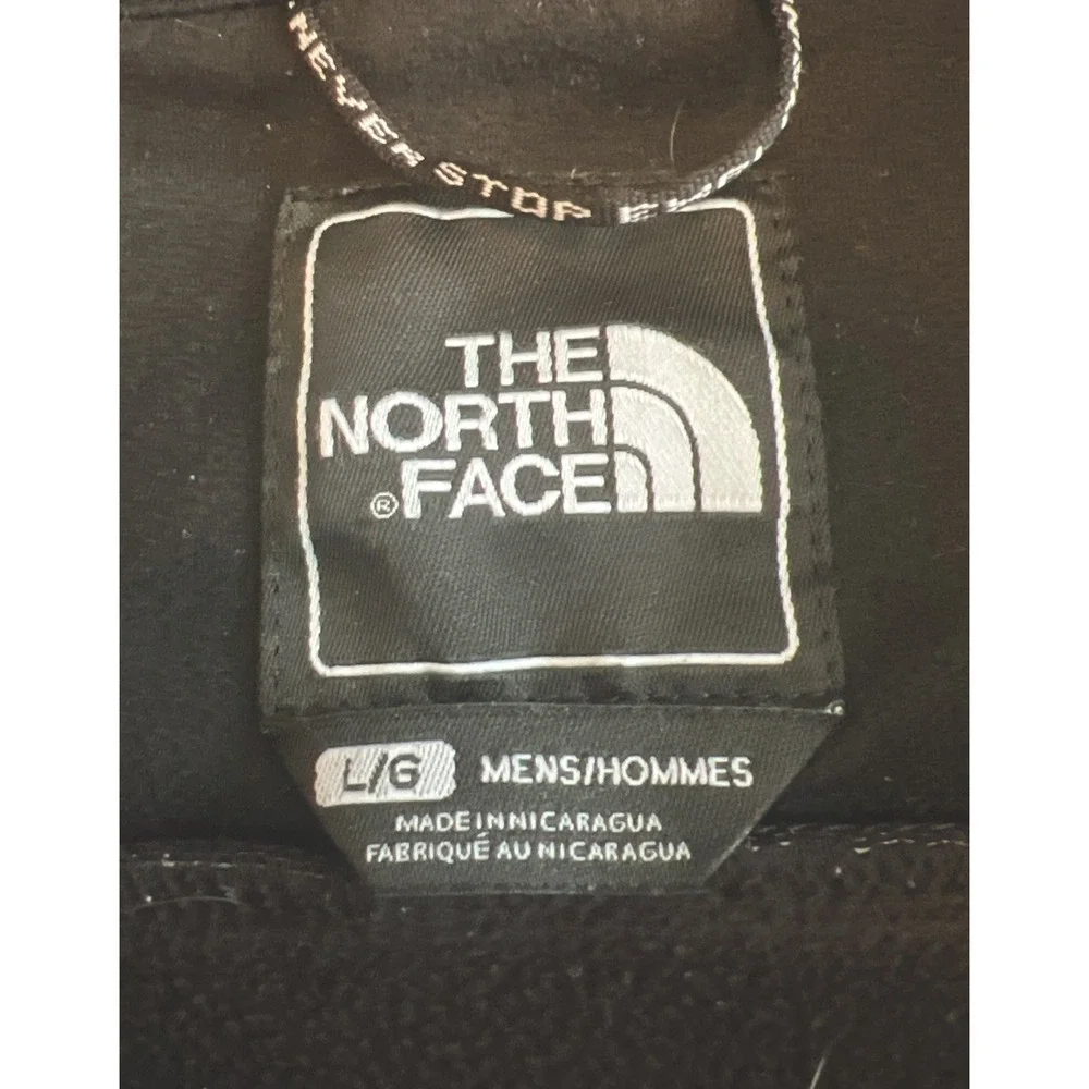 The North Face Apex Bionic Jacket Men's Large Black Softshell F11 AMVY T183